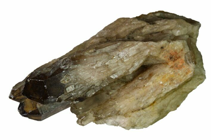 Smoky Citrine Crystal Cluster - Lwena, Congo #170663